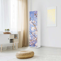 Möbelfolie Apple Blossoms - IKEA Pax Schrank 201 cm Höhe - 1 Tür - Schlafzimmer