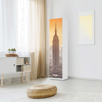 Möbelfolie Empire State Building - IKEA Pax Schrank 201 cm Höhe - 1 Tür - Schlafzimmer