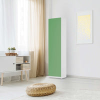 Möbelfolie Grün Light - IKEA Pax Schrank 201 cm Höhe - 1 Tür - Schlafzimmer