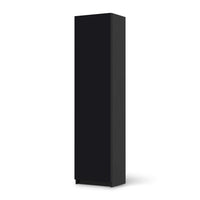 Möbelfolie Schwarz - IKEA Pax Schrank 201 cm Höhe - 1 Tür - schwarz