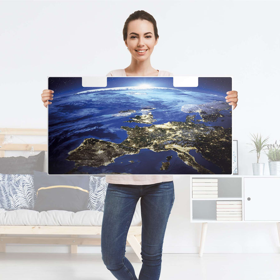 Möbelfolie Earth View - IKEA Stuva Banktruhe - Folie
