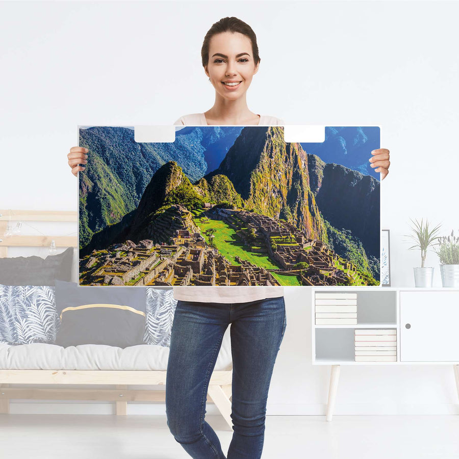 Möbelfolie Machu Picchu - IKEA Stuva Banktruhe - Folie