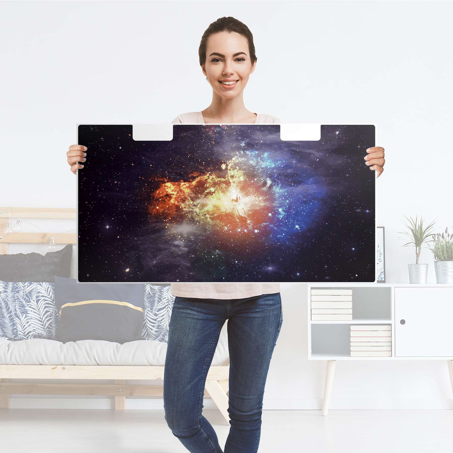 Möbelfolie Nebula - IKEA Stuva Banktruhe - Folie