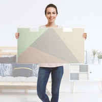 Möbelfolie Pastell Geometrik - IKEA Stuva Banktruhe - Folie