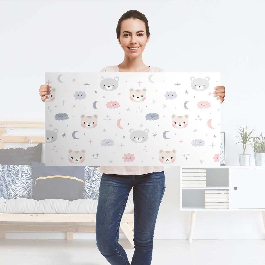 Möbelfolie Sweet Dreams - IKEA Stuva Banktruhe - Folie