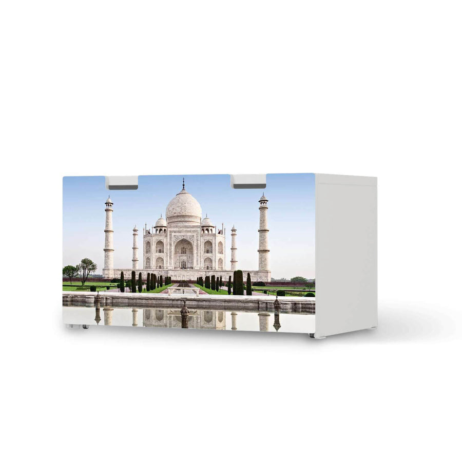 Möbelfolie Taj Mahal - IKEA Stuva Banktruhe  - weiss