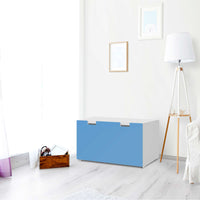 Möbelfolie Blau Light - IKEA Stuva Banktruhe - Wohnzimmer