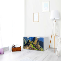 Möbelfolie Machu Picchu - IKEA Stuva Banktruhe - Wohnzimmer