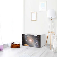 Möbelfolie Milky Way - IKEA Stuva Banktruhe - Wohnzimmer