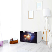 Möbelfolie Nebula - IKEA Stuva Banktruhe - Wohnzimmer