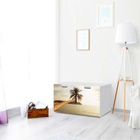 Möbelfolie Paradise - IKEA Stuva Banktruhe - Wohnzimmer