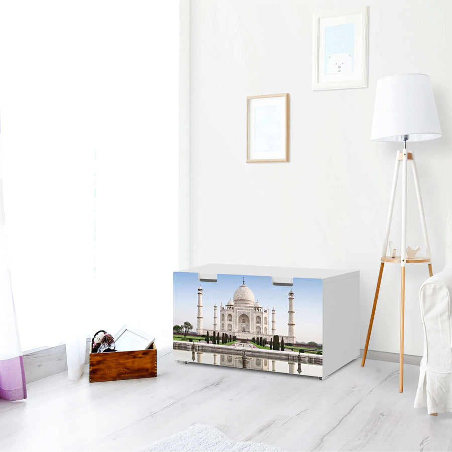 Möbelfolie Taj Mahal - IKEA Stuva Banktruhe - Wohnzimmer