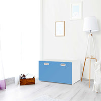 Möbelfolie Blau Light - IKEA Stuva / Fritids Bank mit Kasten - Kinderzimmer