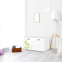 Möbelfolie Flower Light - IKEA Stuva / Fritids Bank mit Kasten - Kinderzimmer