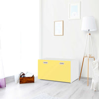 Möbelfolie Gelb Light - IKEA Stuva / Fritids Bank mit Kasten - Kinderzimmer