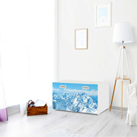 Möbelfolie Himalaya - IKEA Stuva / Fritids Bank mit Kasten - Kinderzimmer