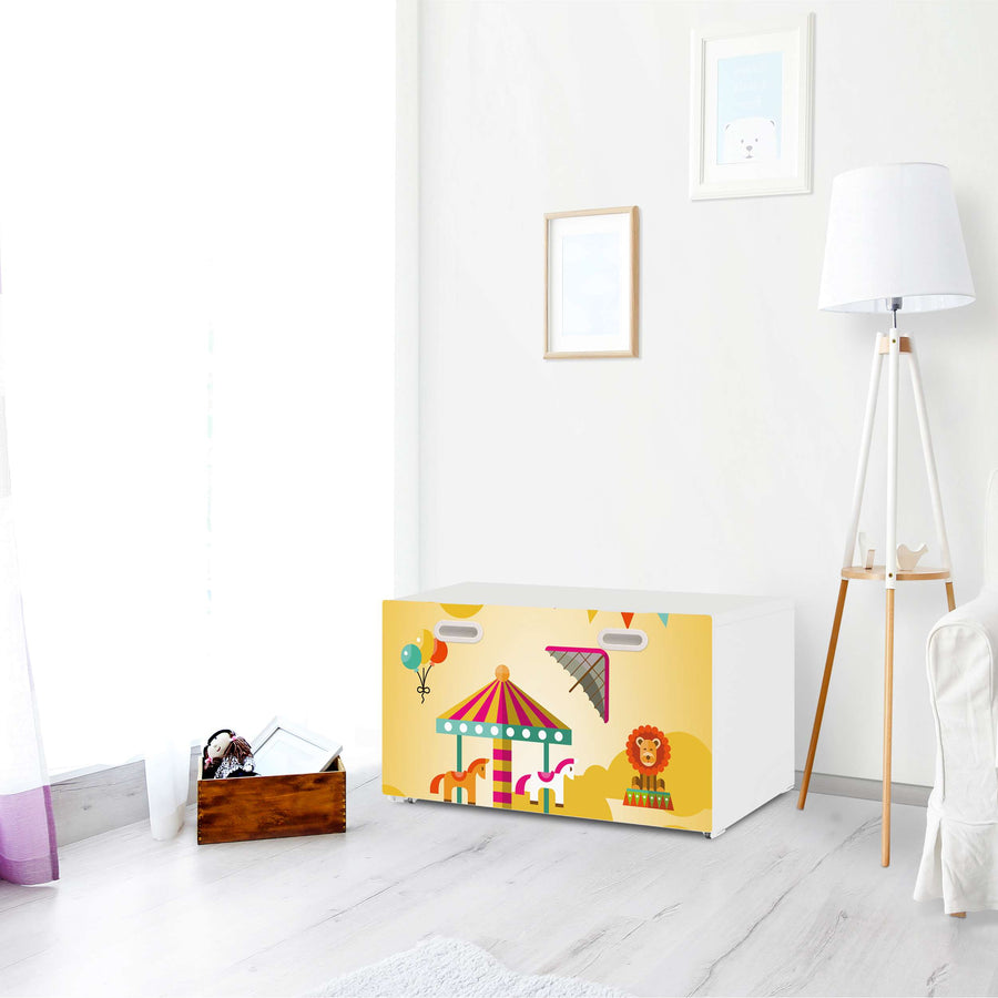Möbelfolie Löwenstark - IKEA Stuva / Fritids Bank mit Kasten - Kinderzimmer