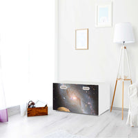 Möbelfolie Milky Way - IKEA Stuva / Fritids Bank mit Kasten - Kinderzimmer