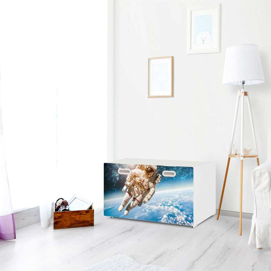 Möbelfolie Outer Space - IKEA Stuva / Fritids Bank mit Kasten - Kinderzimmer