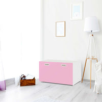 Möbelfolie Pink Light - IKEA Stuva / Fritids Bank mit Kasten - Kinderzimmer