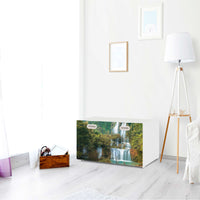 Möbelfolie Rainforest - IKEA Stuva / Fritids Bank mit Kasten - Kinderzimmer