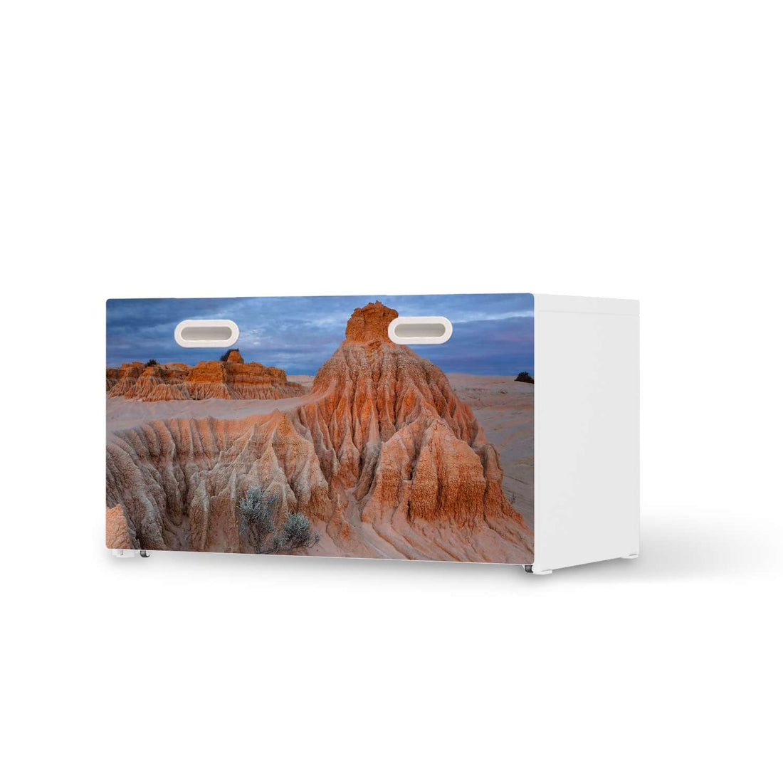 Möbelfolie Outback Australia - IKEA Stuva / Fritids Bank mit Kasten  - weiss