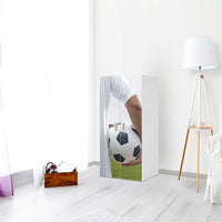 Möbelfolie Footballmania - IKEA Stuva / Fritids Schrank - 2 große Türen - Kinderzimmer