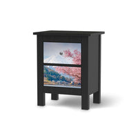 Selbstklebende Folie Mount Fuji - IKEA Hemnes Kommode 2 Schubladen - schwarz