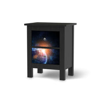 Selbstklebende Folie Sunrise - IKEA Hemnes Kommode 2 Schubladen - schwarz