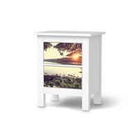 Selbstklebende Folie Seaside Dreams - IKEA Hemnes Kommode 2 Schubladen  - weiss