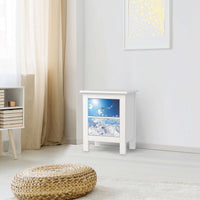 Selbstklebende Folie Everest - IKEA Hemnes Kommode 2 Schubladen - Wohnzimmer