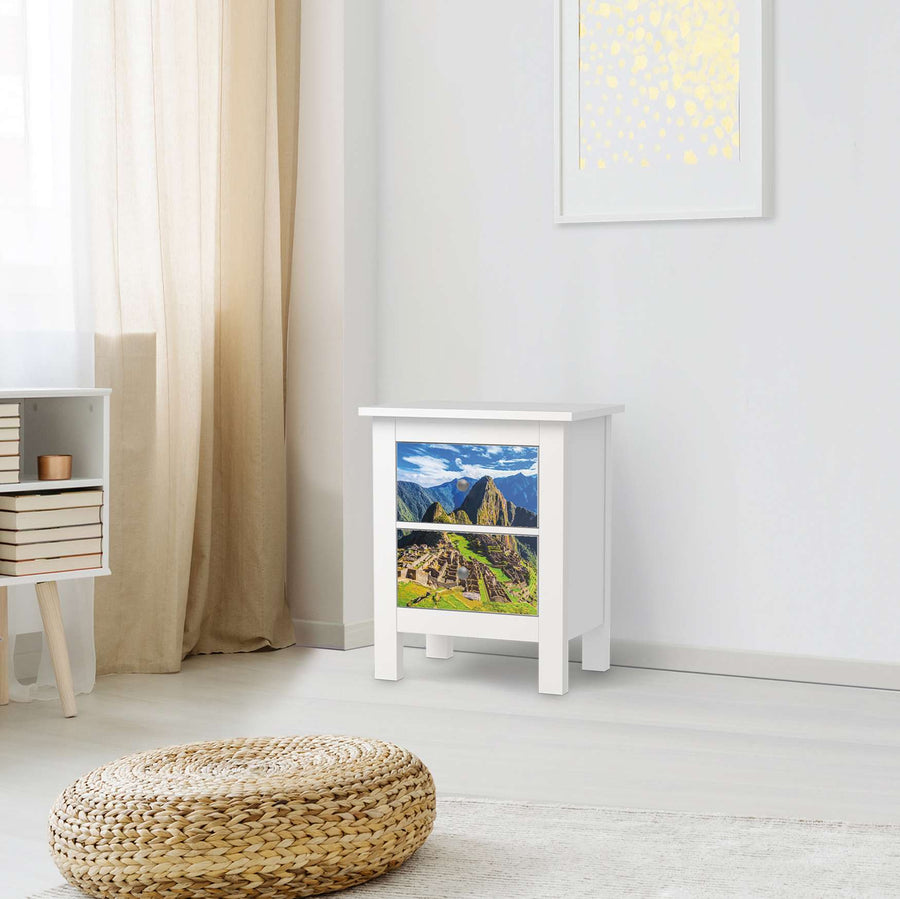 Selbstklebende Folie Machu Picchu - IKEA Hemnes Kommode 2 Schubladen - Wohnzimmer
