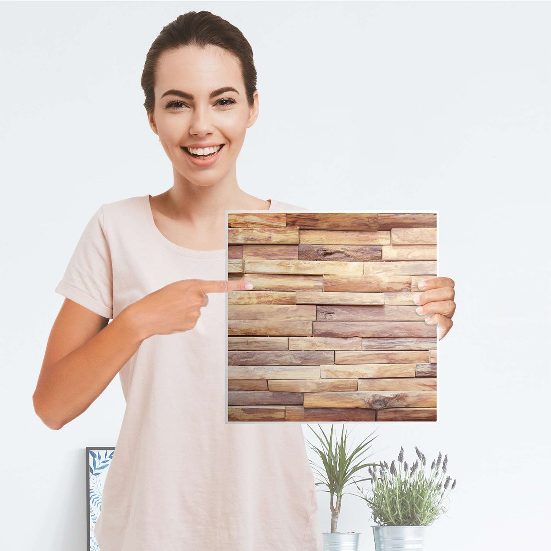 Selbstklebende Folie Artwood - IKEA Kallax Regal 1 Türe - Folie