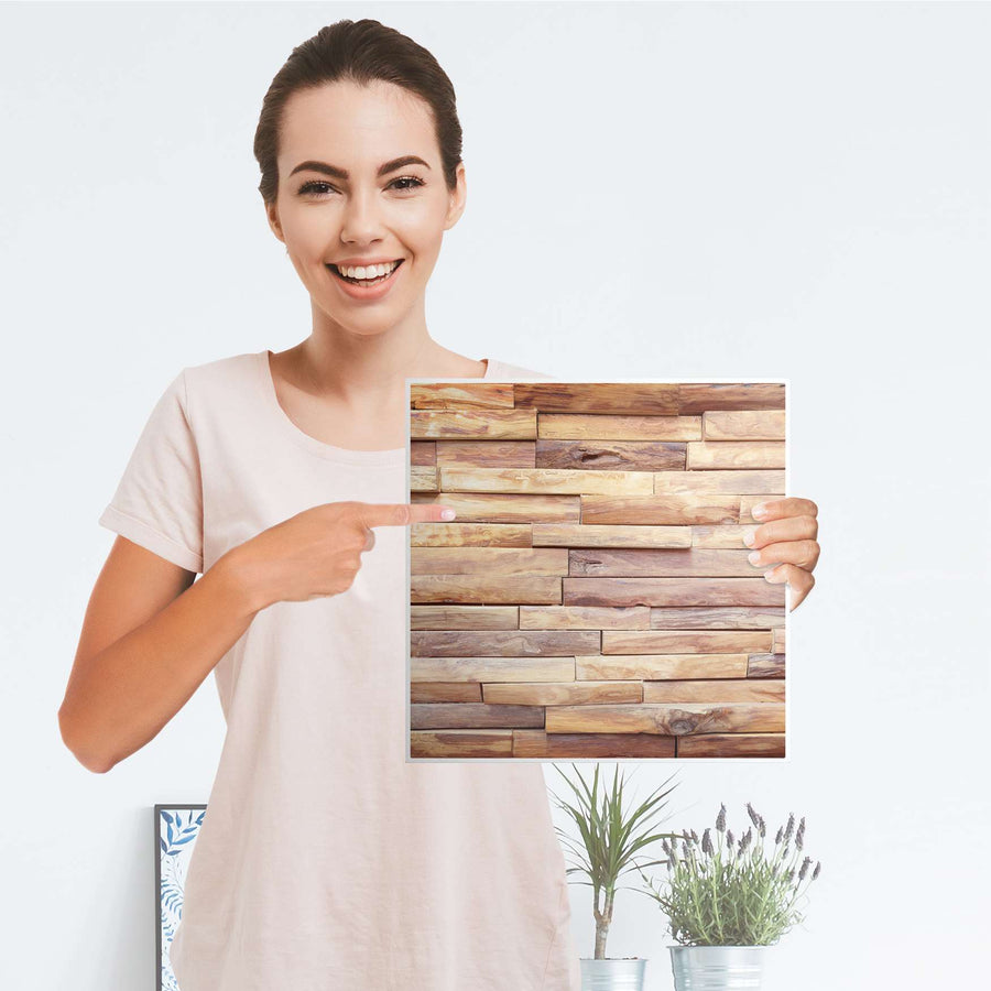 Selbstklebende Folie Artwood - IKEA Kallax Regal 1 Türe - Folie