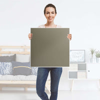 Selbstklebende Folie Braungrau Light - IKEA Lack Tisch 78x78 cm - Folie