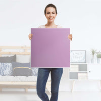 Selbstklebende Folie Flieder Light - IKEA Lack Tisch 78x78 cm - Folie