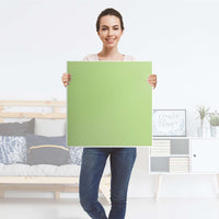 Selbstklebende Folie Hellgrün Light - IKEA Lack Tisch 78x78 cm - Folie