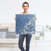 Selbstklebende Folie Spring Tree - IKEA Lack Tisch 78x78 cm - Folie