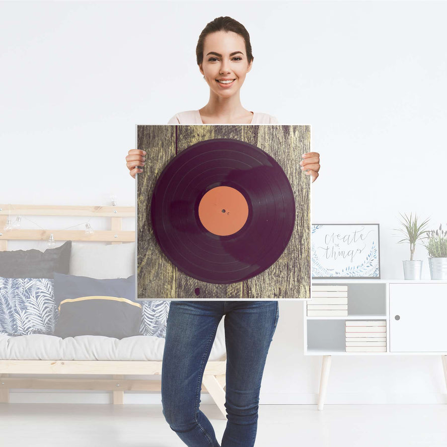 Selbstklebende Folie Vinyl - IKEA Lack Tisch 78x78 cm - Folie