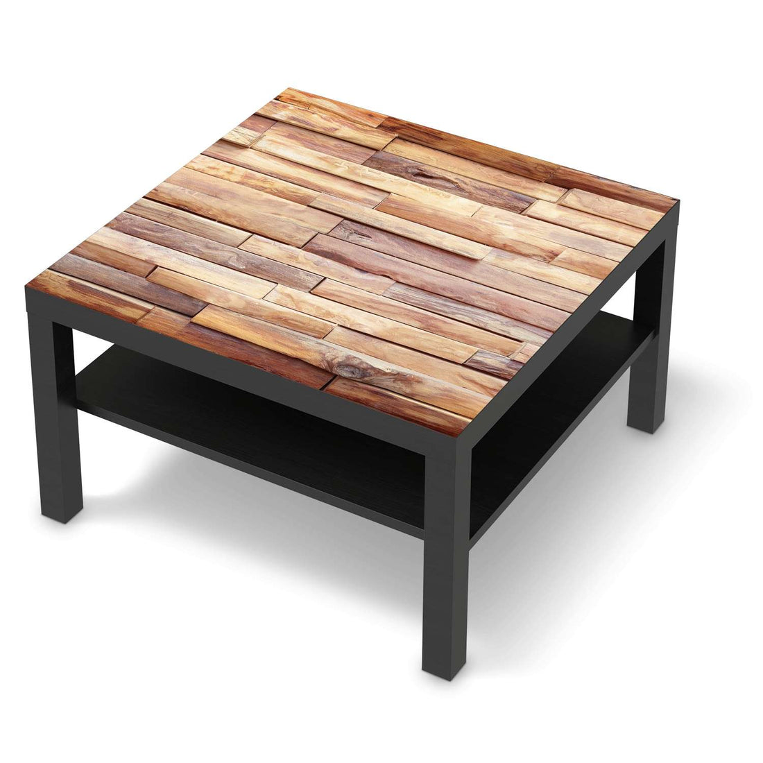 Selbstklebende Folie Artwood - IKEA Lack Tisch 78x78 cm - schwarz