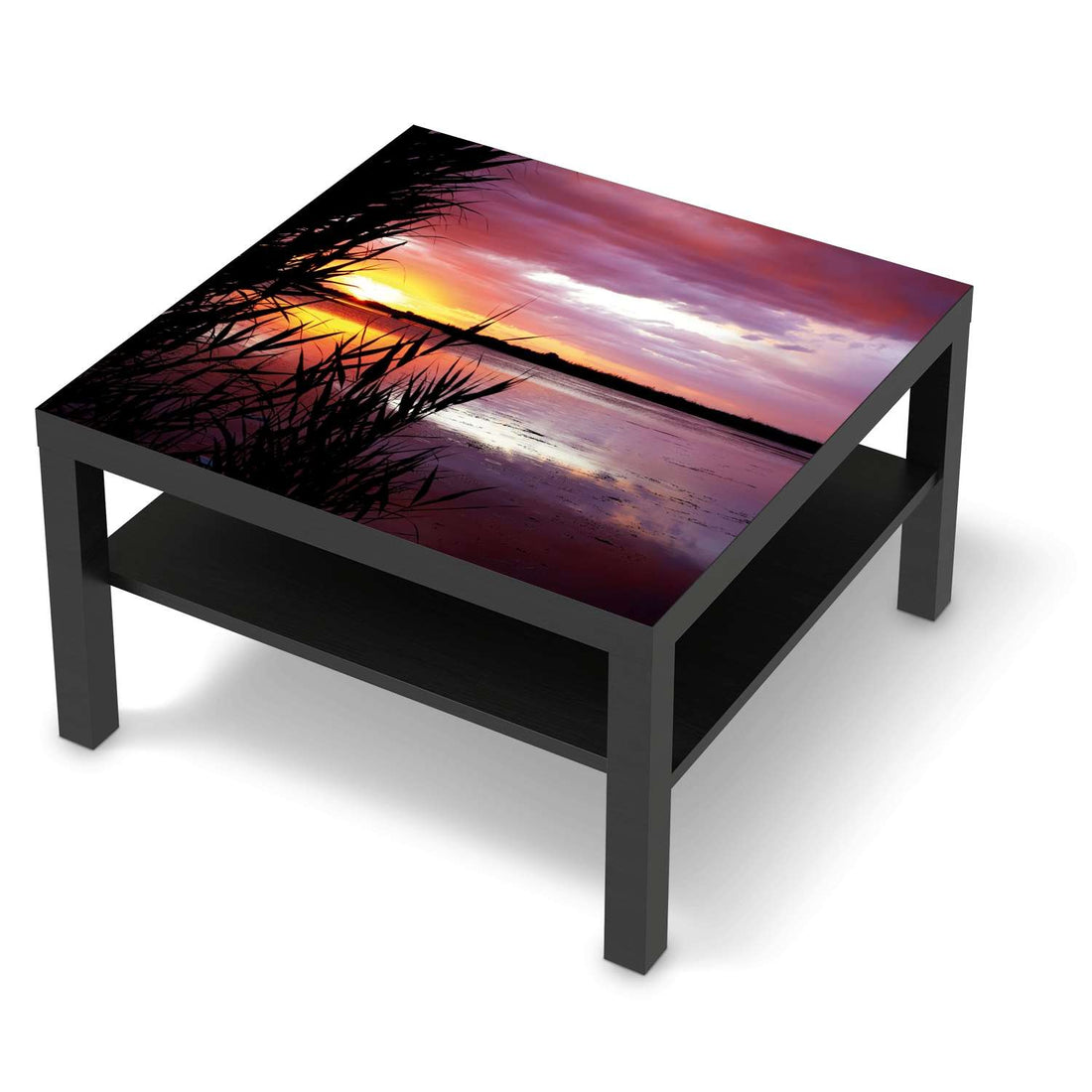 Selbstklebende Folie Dream away - IKEA Lack Tisch 78x78 cm - schwarz