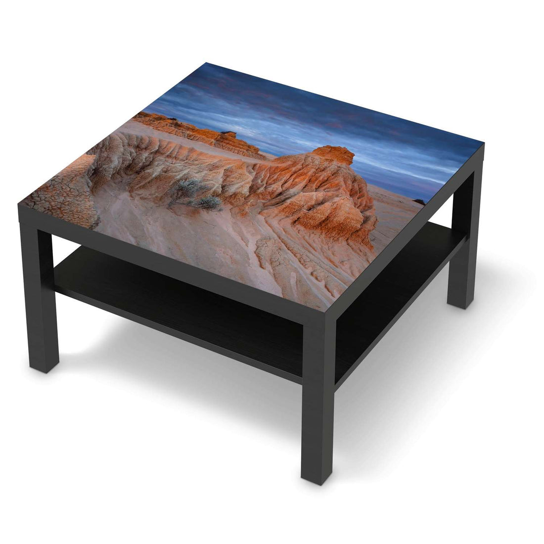 Selbstklebende Folie Outback Australia - IKEA Lack Tisch 78x78 cm - schwarz