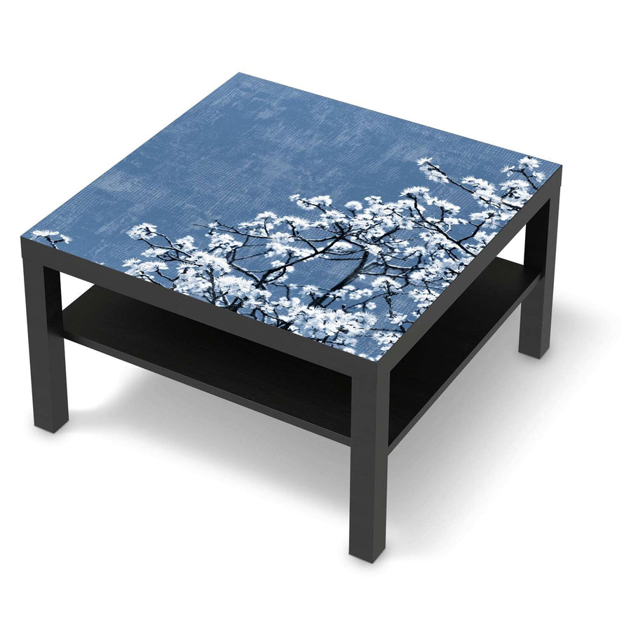 Selbstklebende Folie Spring Tree - IKEA Lack Tisch 78x78 cm - schwarz