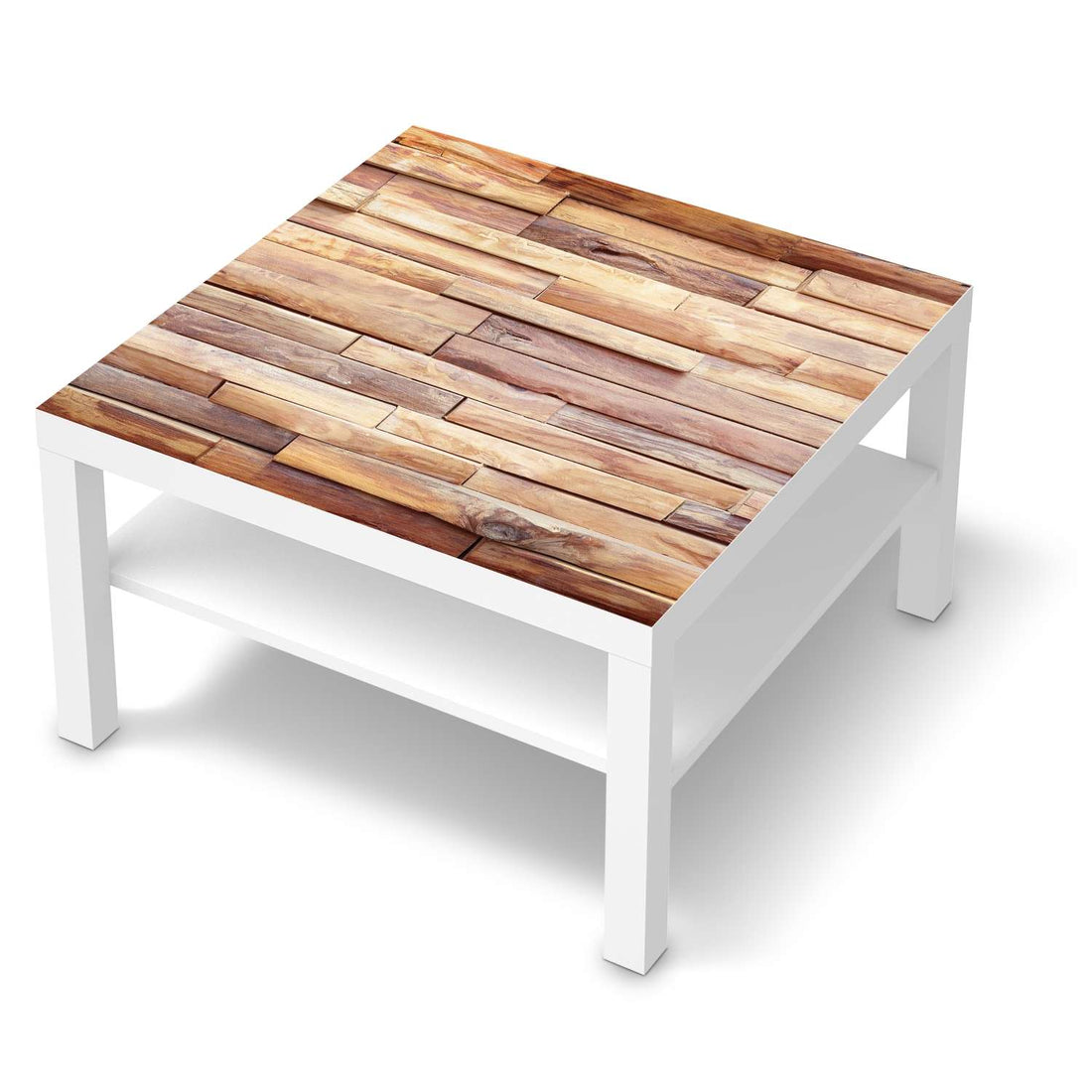 Selbstklebende Folie Artwood - IKEA Lack Tisch 78x78 cm - weiss