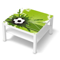 Selbstklebende Folie Goal - IKEA Lack Tisch 78x78 cm - weiss