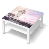 Selbstklebende Folie Lighthouse - IKEA Lack Tisch 78x78 cm - weiss