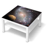 Selbstklebende Folie Milky Way - IKEA Lack Tisch 78x78 cm - weiss