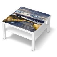 Selbstklebende Folie New Zealand - IKEA Lack Tisch 78x78 cm - weiss