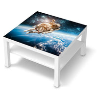 Selbstklebende Folie Outer Space - IKEA Lack Tisch 78x78 cm - weiss