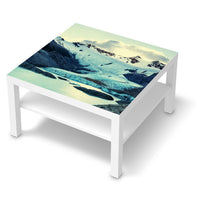 Selbstklebende Folie Patagonia - IKEA Lack Tisch 78x78 cm - weiss